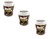Must Sugar Free Sour Cola Gum Cubes Jar – 58g (Pack of 3) | Sour Cola Flavor Chewing Gum Cubes | Kosher | Imported from Israel