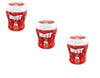 Must Sugar Free Strawberry Gum Cubes Jar – 58g (Pack of 3) | Strawberry Flavor Chewing Gum Cubes | Kosher | Imported from Israel