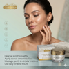 Mon Platin Gold Edition Premium Anti-Wrinkle Day Cream with Black Caviar & Golden Complex, Hyaluronic Acid, Vitamins A, B5 & E, Daily Anti-Aging Face Moisturizer, 50 ml