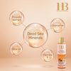 HB Dead Sea Minerals Soapless Face Cleanser with Sea Buckthorn, Chamomile & Vitamin E, Gentle Daily Facial Cleanser, Removes Dirt, Makeup & Excess Oil, Suitable for All Skin Types, 250 ml / 8.4 fl oz