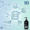 H&B Dead Sea Shower Gel & Shampoo for Men 780ml – 2‑in‑1 Hair & Body Cleanser with Mineral‑Rich Formula, Refreshing Masculine Scent, Gentle Daily Wash for Skin & Scalp
