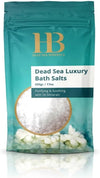 H&B Dead Sea Mineral Bath Salts Green Apple 500g – Natural Bath Soak with Dead Sea Minerals, Refreshing Scented Bath Crystals, Skin Softening & Relaxing Bath for Home Spa Experience