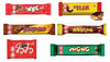 Israeli Elite Chocolate Bar Variety Packof 7 snacks – Kif-Kef, Pesek Zman, Tortit, Twist, Egozi, Taami, Mekupelet | Assorted Chocolate Wafer & Nut Bars Kosher