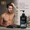 HB Shower Gel & Shampoo for Men – 2-in-1 Body Wash for Men & Shampoo with Dead Sea Minerals, Deep Cleansing & Moisturizing, Men's Essentials, Shower Gel for Fresh Skin & Scalp 780ml