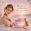 H&B Dead Sea Minerals Rose Exfoliating Body Scrub – Natural Salt Scrub with Essential Oils – Body Exfoliator for Smooth Radiant Skin – 15.87 oz