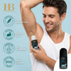 Dead Sea Roll-On Deodorant for Men 80ml with Natural Dead Sea Minerals, Long Lasting Odor Protection, Gentle Daily Use, Fresh Clean Scent Body Care