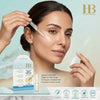 Age Defying Peptides Ampoules Anti Aging Serum with Hyaluronic Acid Firming Wrinkle Reducing Collagen Boosting Treatment Dead Sea Minerals Single Use