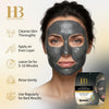 Deep Detox Black Magnet Mask with Mud, Aloe Vera & Hyaluronic Acid by Dead Sea Cosmetics Shop