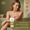 HB Powerful Olive Oil & Honey Cream - Intensive Moisture & Nourishment for Dry Skin, Post-Labor, and Dieting - Honey Moisturizer Enriched with Vitamins A+E and Natural Oil Extracts - 6.12 Ounce