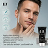 H&B After Shave Balm Face Moisturizer for Men with Dead Sea Minerals – Soothing Post-Shave Hydration Balm for Sensitive and Normal Skin, Lightweight 150ml
