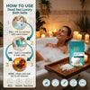 H&B Dead Sea Mineral Bath Salts Green Apple 500g – Natural Bath Soak with Dead Sea Minerals, Refreshing Scented Bath Crystals, Skin Softening & Relaxing Bath for Home Spa Experience