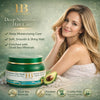 HB Dead Sea Minerals Treatment Hair Mask with Avocado Oil & Aloe Vera, Deep Moisturizing Hair Mask for Dry, Damaged & Color-Treated Hair, with Vitamins B5 & E, 250 ml / 8.45 fl oz