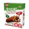 Strauss Energy Cereal Bars – Milk Chocolate Coated with Cookie Pieces, Caramel Flavor & Nougat Cream – 6 Snack Bars (168g) – 122 Calories per Bar – Product of Israel