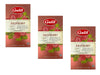 Galil Raspberry Herbal Tea, Bundle of 3 Boxes – 60 Individually Enveloped Tea Bags, Caffeine Free, Non-GMO, Kosher & Halal
