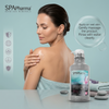 SPApharma Body Spa Lavender Charcoal Body Wash with Dead Sea Minerals – For All Skin Types – 750 ml / 25.3 fl oz