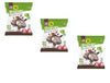 Energy Whole Grain Rice Cakes Coated with Milk Chocolate – Light & Crunchy Sweet Snack – Gluten Free – Kosher – Pack of 3 (70g Each)