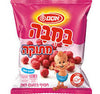 Israeli Snack & Sweet Gift Basket – Carmel Grape Juice, Turkish Coffee, Osem Strawberry Bamba, Osem Dubonim Snack, Sweet Chili Potato Chips, Abadi Sesame Cookies Rings, Chocolate Bar, Peti beurre Coated Chocolate & Covered Wafer – Kosher Israeli Gift Set