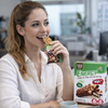 Strauss Energy Cereal Bars – Milk Chocolate Coated with Cookie Pieces, Caramel Flavor & Nougat Cream – 6 Snack Bars (168g) – 122 Calories per Bar – Product of Israel