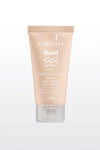 CARELINE BB Cream SPF 30 Tinted Moisturizer with Hyaluronic Acid Broad Spectrum UVA UVB Protection Lightweight Natural Coverage 30 ml