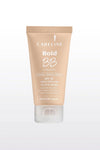 CARELINE BB Cream SPF 30 Tinted Moisturizer with Hyaluronic Acid Broad Spectrum UVA UVB Protection Lightweight Natural Coverage 30 ml
