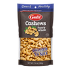 Galil Fancy Whole Roasted Unsalted Cashews, 7 Oz (198g) – Premium Whole Cashews, No Salt Added, Resealable Bag, Kosher & Halal Certified, Product of Israel