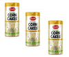 Galil Thin Corn Cakes with a Touch of Sea Salt, 3.5 oz (100g) – Bundle of 3, Gluten Free Corn Snacks, Vegan, Non-GMO, Kosher Certified