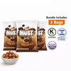 Elite Must Sugar Free Coffee Hard Candies – 80g Bags (Pack of 3) | Rich Coffee Flavor Candy | No Added Sugar | Kosher | Imported from Israel