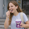 Must Sugar Free Grape Gum Cubes Jar – 58g (Pack of 3) | Grape Flavor Chewing Gum Cubes | Kosher | Imported from Israel