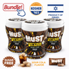Must Sugar Free Sour Cola Gum Cubes Jar – 58g (Pack of 3) | Sour Cola Flavor Chewing Gum Cubes | Kosher | Imported from Israel