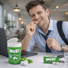 Must Sugar Free Gentle Mint Chewing Gum Jar – 66g (Pack of 3) | Mild Mint Flavor Gum | Kosher | Imported from Israel