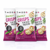 3 bags of Strauss Energy Crisps Plant-Based Protein