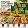 Osem Lachmit 5 Grains Crispbread Crackers – Whole Grain Israeli Crispbread with Sesame – Crunchy Healthy Snack – Product of Israel – 2 Pack (190g Each)