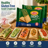 Osem Lachmit Gluten Free Crispbread Crackers – Crunchy Israeli Gluten Free Snack – Soy & Rice Based Crispbread – Product of Israel – 2 Pack (200g Each)