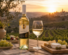 Carmel Excellence Emerald Riesling Chardonnay White Wine, 750 ml | Premium Israeli White Wine | Kosher Wine | Product of Israel | 25.4 fl oz
