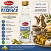 Shams Premium Cardamom Essence, 1.69 Fl Oz (50ml) – Concentrated Cardamom Flavoring, Dilute 1:100, For Coffee, Baking, Desserts & Beverages, Kosher & Halal Certified