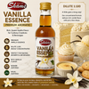Shams Premium Vanilla Essence, 1.69 Fl Oz (50ml) – Concentrated Vanilla Flavoring, Dilute 1:100, For Baking, Desserts, Ice Cream & Beverages, Kosher & Halal Certified