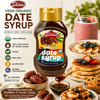 Shams USDA Organic Date Syrup, 16.6 Oz (470g) – 100% Organic Date Sweetener, Vegan, Non-GMO, Gluten Free, Kosher for Passover, Product of UAE