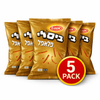 Osem Bissli Falafel Israeli Wheat Snack – Crunchy Falafel Flavor Snack – Kosher Imported Snack from Israel – 70g Bags, 5 Pack