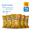 Osem Bissli Falafel Israeli Wheat Snack – Crunchy Falafel Flavor Snack – Kosher Imported Snack from Israel – 70g Bags, 5 Pack
