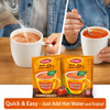 Osem Instant Tomato Soup Mix – Bundle of 2 Twin Packs (4 Sachets Total, 30g Each) Authentic Israeli Tomato Soup Instant Soup Mix Kosher Badatz Total 120g