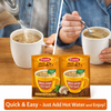 Osem Instant Mushroom Soup Mix – Bundle of 2 Twin Packs (4 Sachets Total, 24g Each) Authentic Israeli Mushroom Soup Instant Soup Mix Kosher Badatz Total 96g
