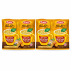 Osem Instant Chicken Soup with Almonds – Bundle of 2 Twin Packs (4 Sachets Total) Authentic Israeli Chicken Soup Mix Kosher Badatz Total 104g