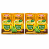 Osem Instant Pea Soup Mix – Bundle of 2 Twin Packs (4 Sachets Total) Authentic Israeli Pea Soup Instant Soup Mix Kosher Badatz Total 104g
