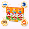 Osem Strawberry Jelly Mix – Bundle Pack of 3 Boxes (90g Each) Instant Jelly Dessert Mix Kosher Badatz Total 270g