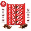 Elite Kif Kef Milk Chocolate Wafer Bars – Crispy Wafer Layers with Cream Filling & Milk Chocolate Coating, 45g Each, Pack of 5, Kosher Certified Israeli Snack