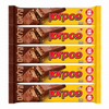 Elite Pesek Zman Chocolate Wafer Snack Bars – Hazelnut Cream Filled Crispy Wafer Covered in Milk Chocolate, 45g Each, Pack of 5, Kosher Certified