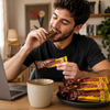 Elite Pesek Zman Chocolate Wafer Snack Bars – Hazelnut Cream Filled Crispy Wafer Covered in Milk Chocolate, 45g Each, Pack of 5, Kosher Certified