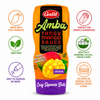 Galil Amba Tangy Mango Sauce – Authentic Pickled Mango Kosher Condiment – Easy Squeeze Bottle – 10.6 oz