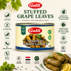 Galil Stuffed Grape Leaves (Dolmas) – Ready to Eat Mediterranean Vine Leaves Filled with Rice – Vegan, Gluten Free, Kosher – 14 oz
