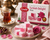 Galil Rose Turkish Delight – Authentic Handcrafted Lokum from Istanbul – Vegan, Gluten Free, Kosher & Halal – 16 oz